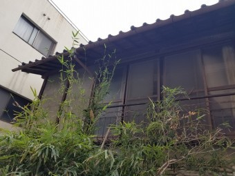 N様邸の裏側2F屋根