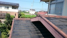 雨漏り箇所(棟違い