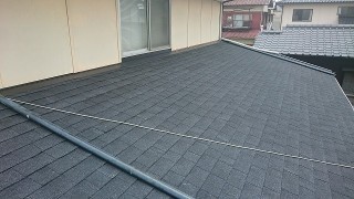 1F屋根の完工写真