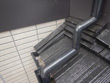 壁当部流れ壁際