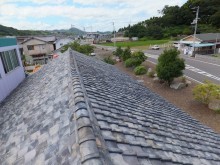 屋根の現状写真①