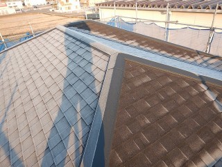 屋根の完工後
