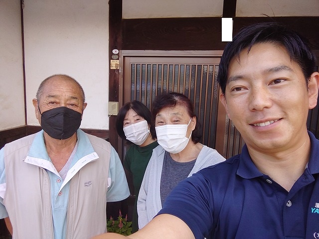 松前町で屋根葺き直し工事で雨漏り解消したお客様の声