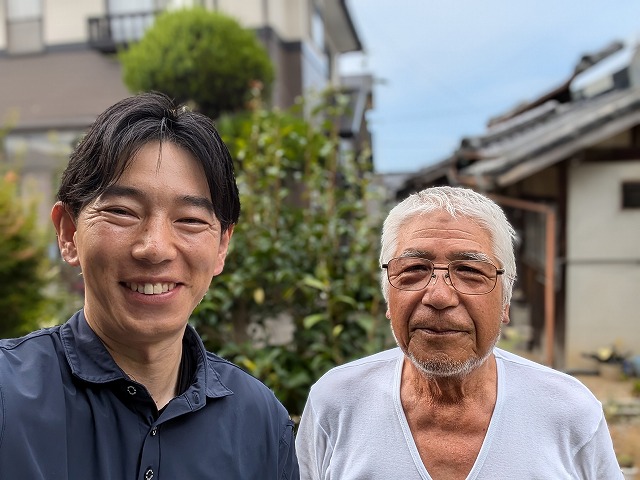 伊予市で勝手口テラスの暑さにお困りだったお客様の工事の感想